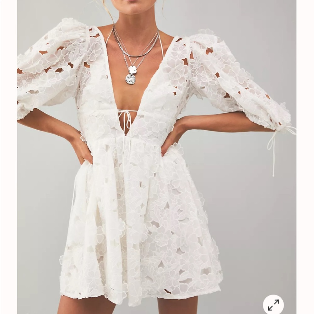 For Love and Lemons Serena Mini Dress